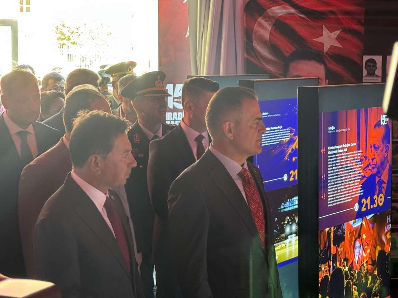Muğla'da 15 Temmuz Demokrasi ve Millî Birlik Günü Anma Çadırı Ziyarete Açıldı 7
